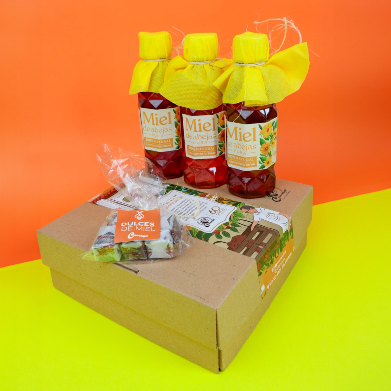 Combo un kilo de miel.