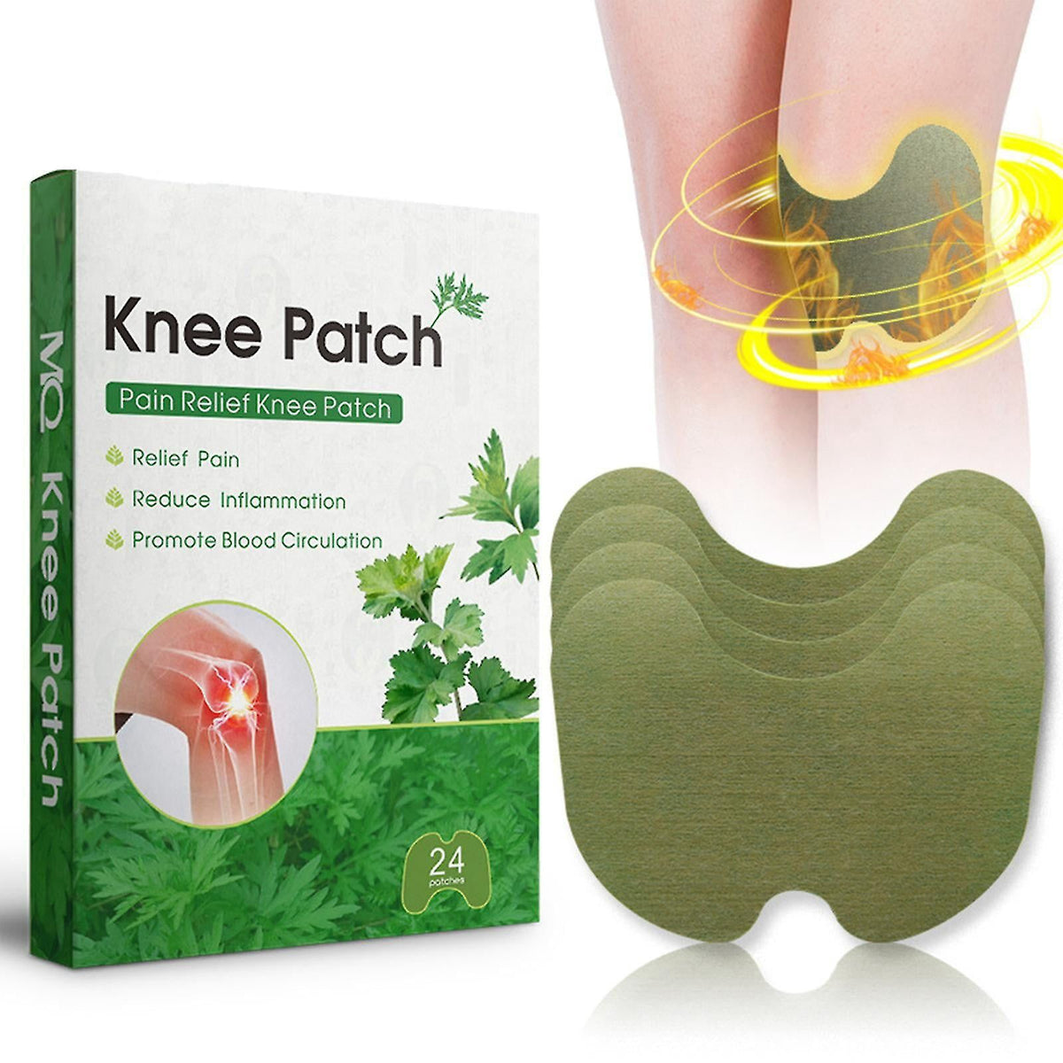 Parche térmico para dolor articular